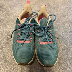 Avia Teal Sneakers with Pink Interior